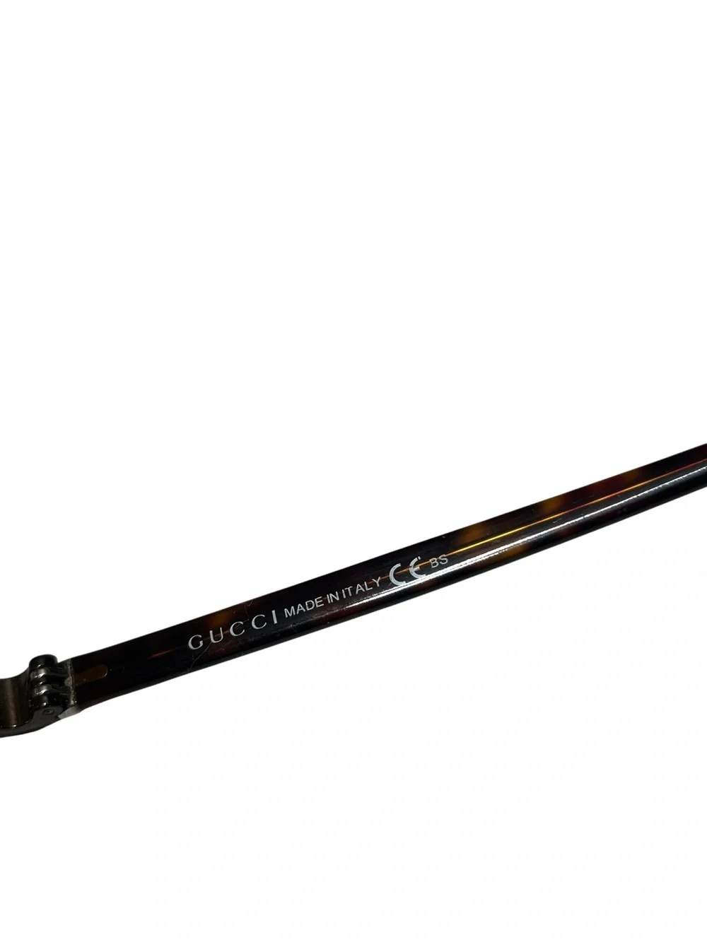 GUCCI GG 2237 0WL Tortoise‎ Half-Rim Eyeglasses Frames Italy Unisex With Case